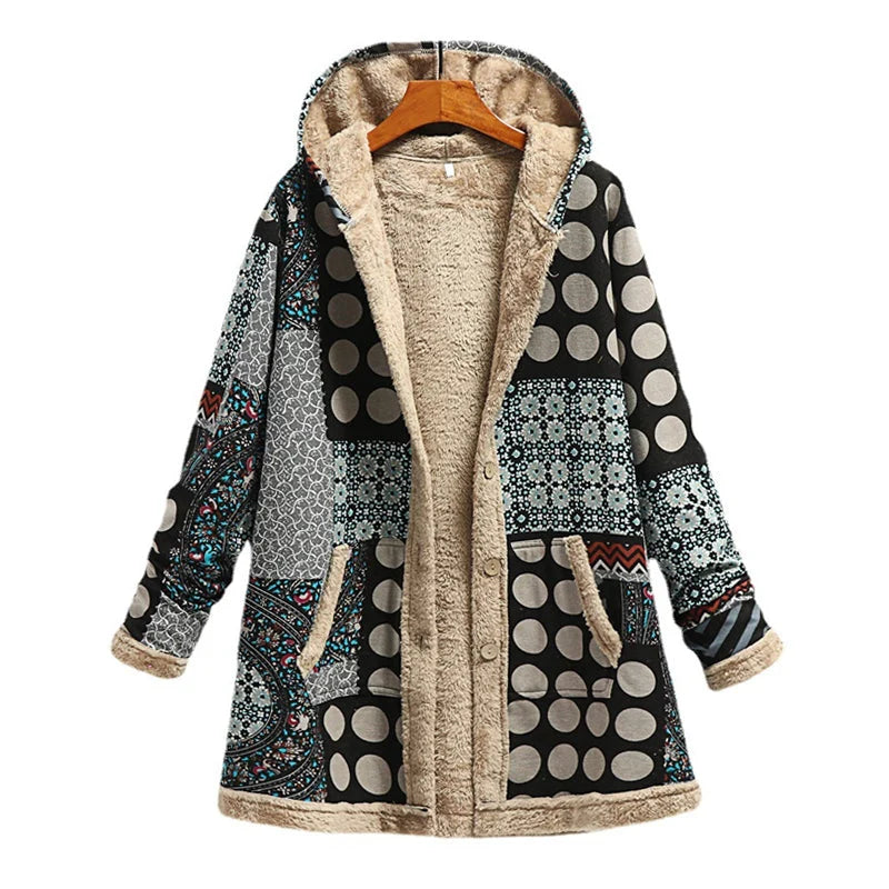 Vintage Women's Hooded Jacket