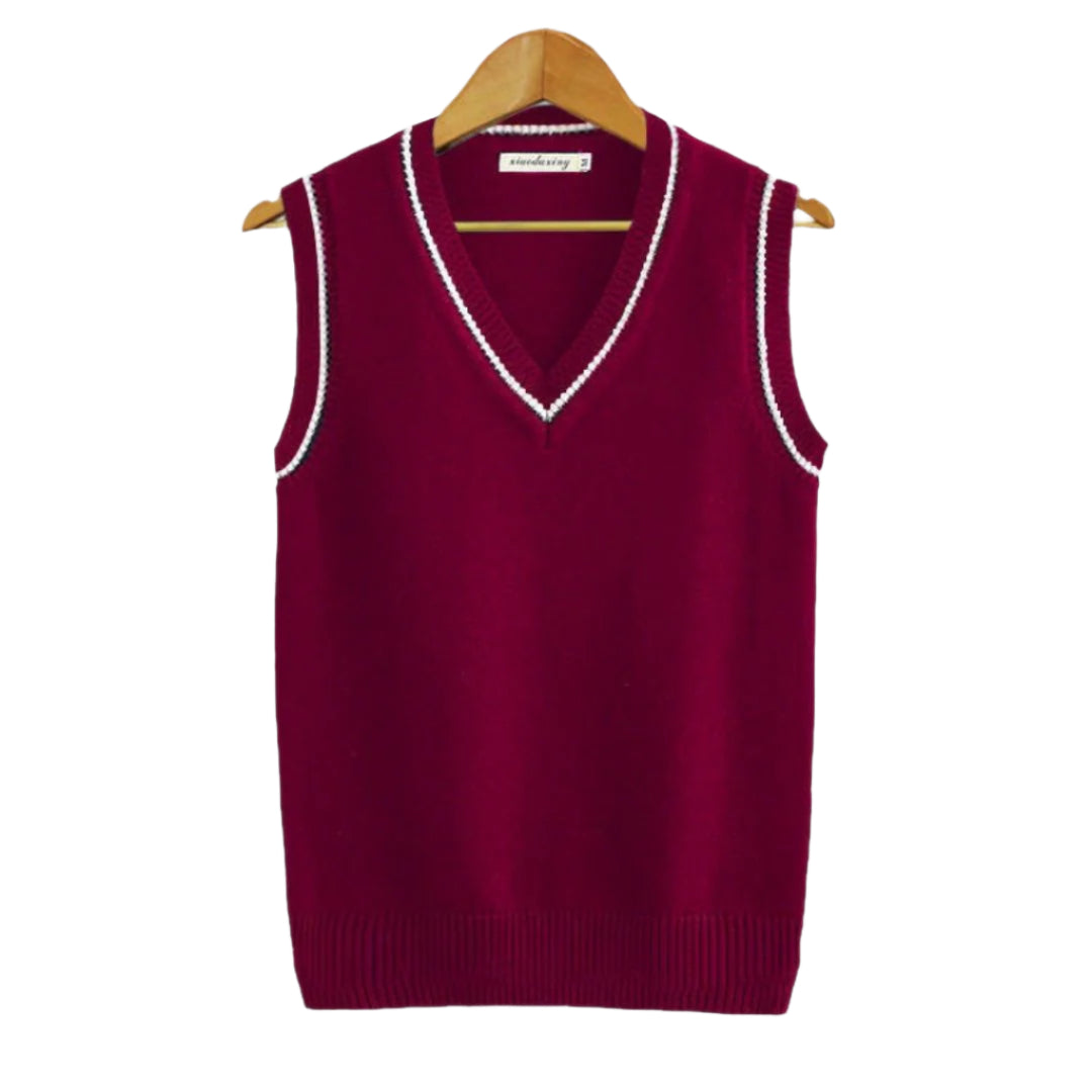 Men's V-Neck Sleeveless Sweater