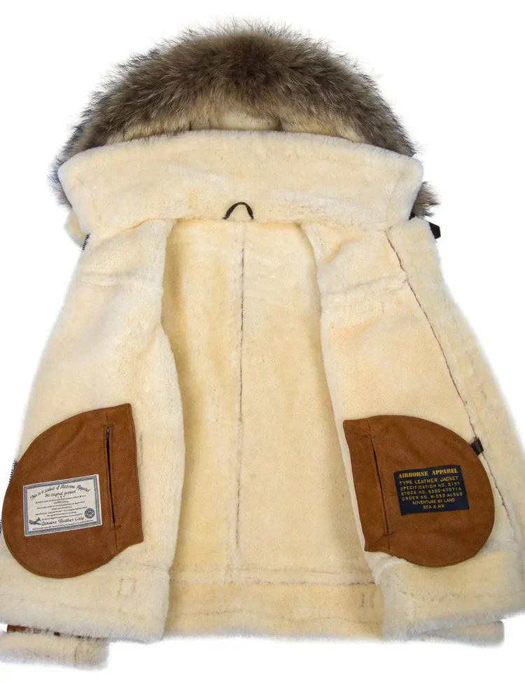 Luxury Sheepskin Jacket for Women