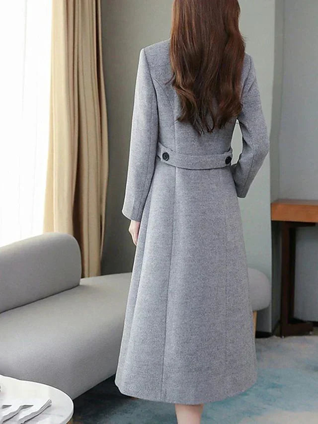 Warm Woolen Women's Coat