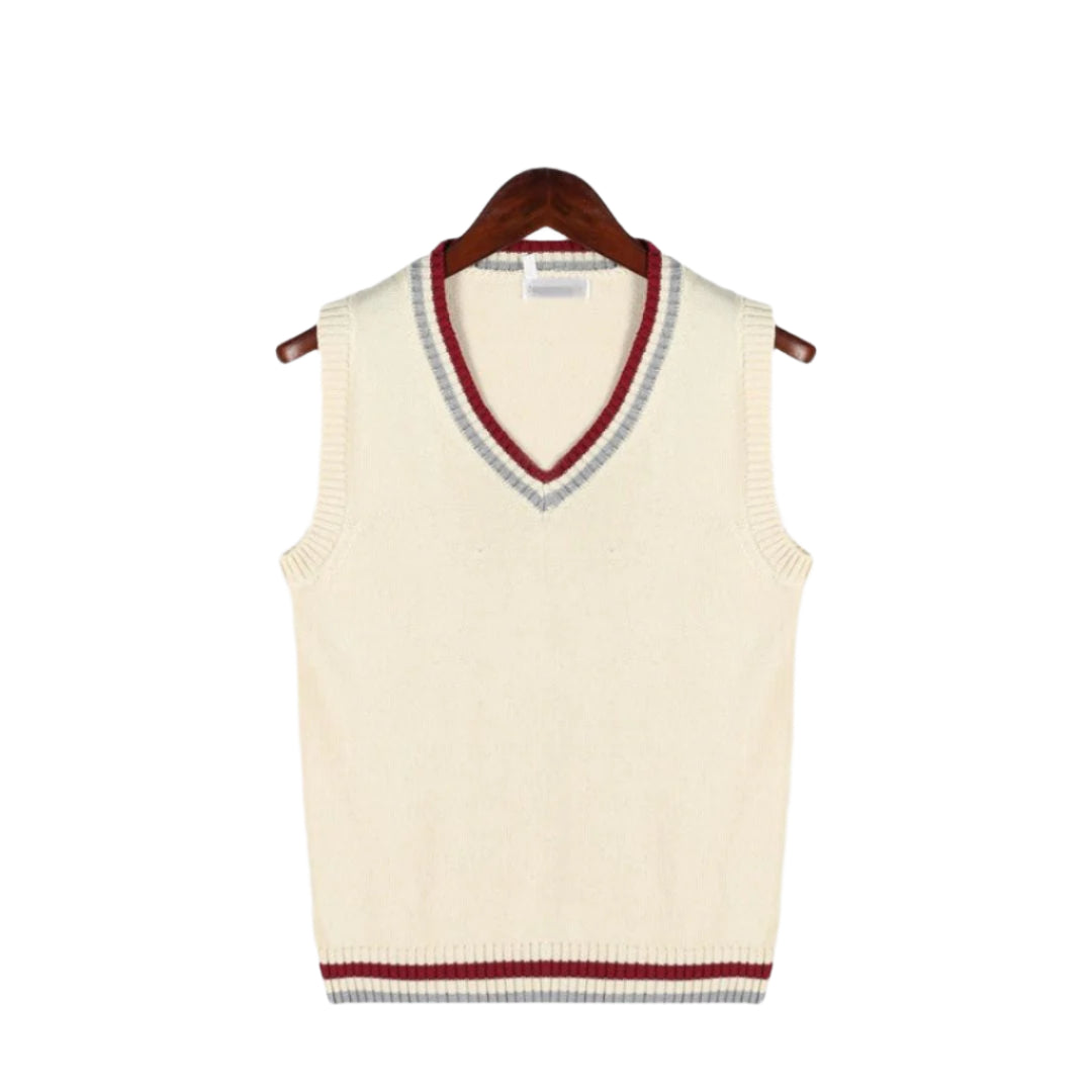 Men's V-Neck Sleeveless Sweater