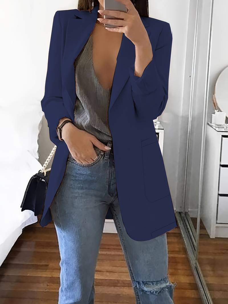 Long Sleeve Women's Stylish Blazer