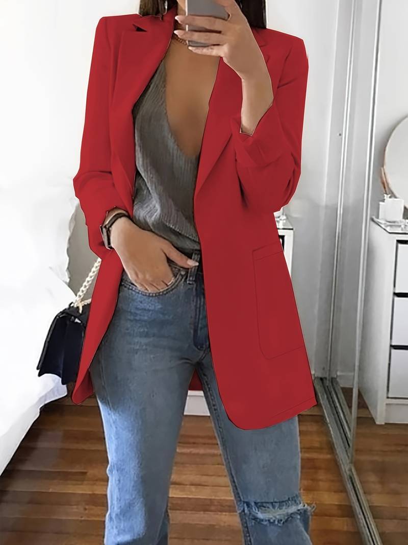 Long Sleeve Women's Stylish Blazer