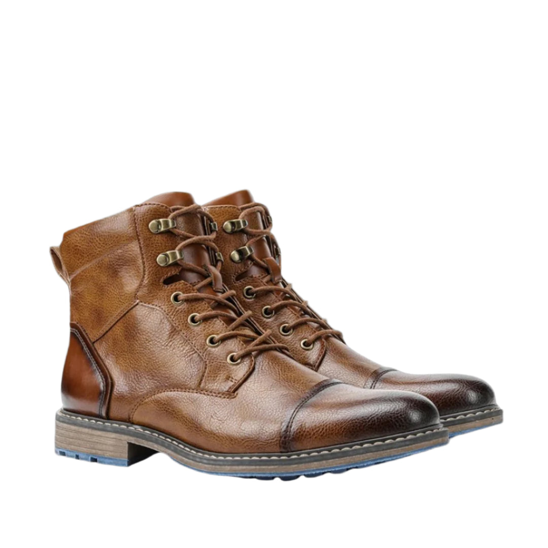 Retro Leather Boots for Men