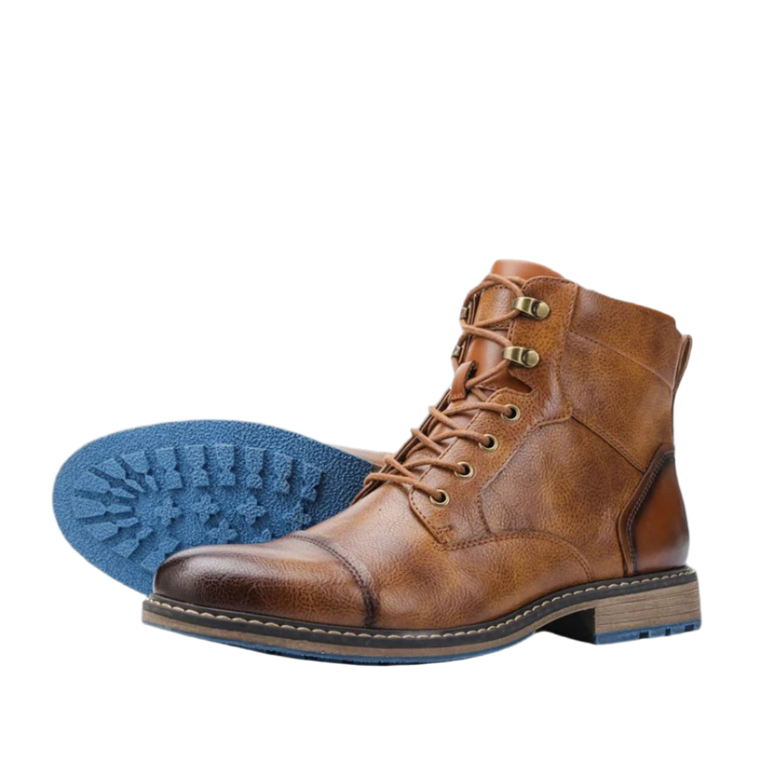 Retro Leather Boots for Men