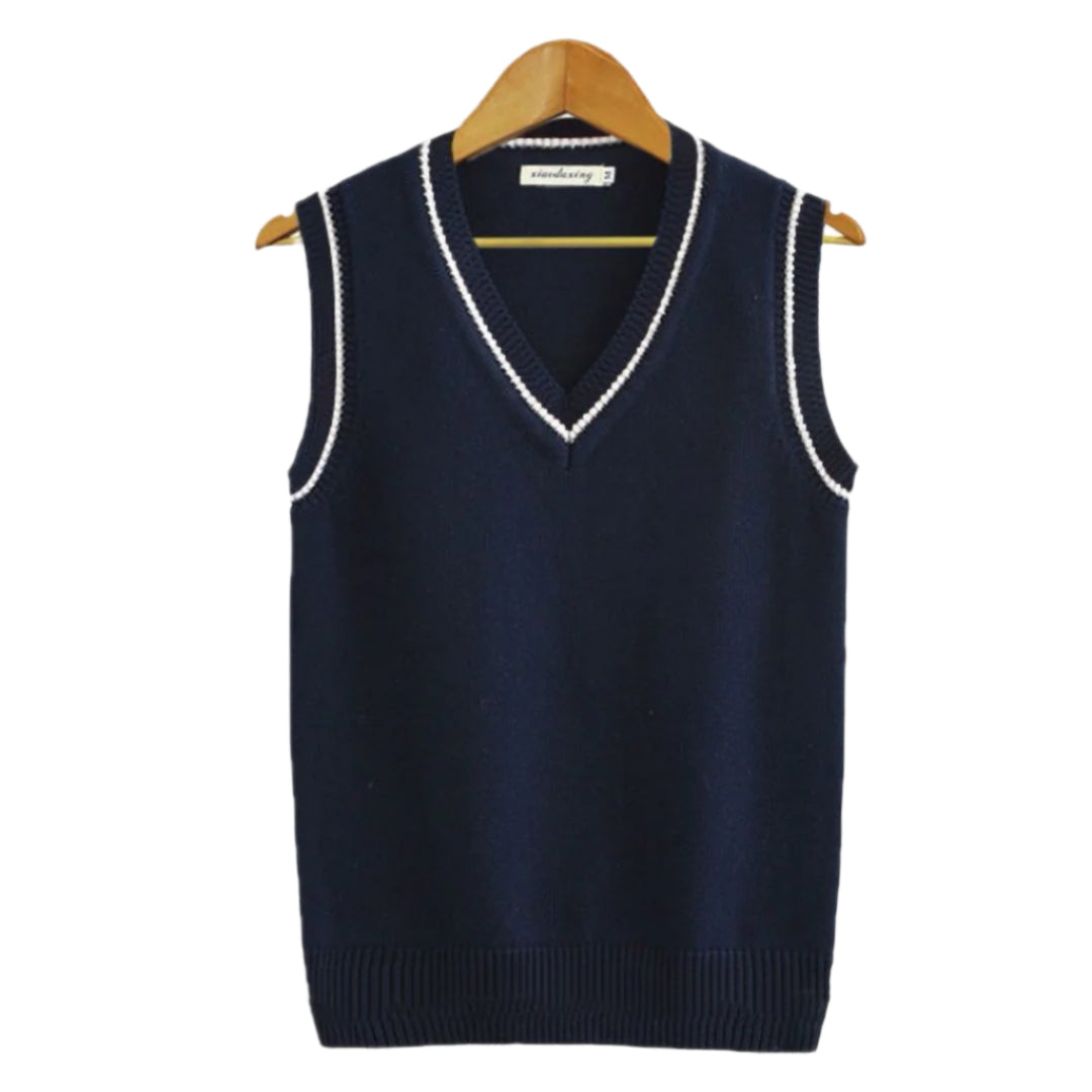 Men's V-Neck Sleeveless Sweater