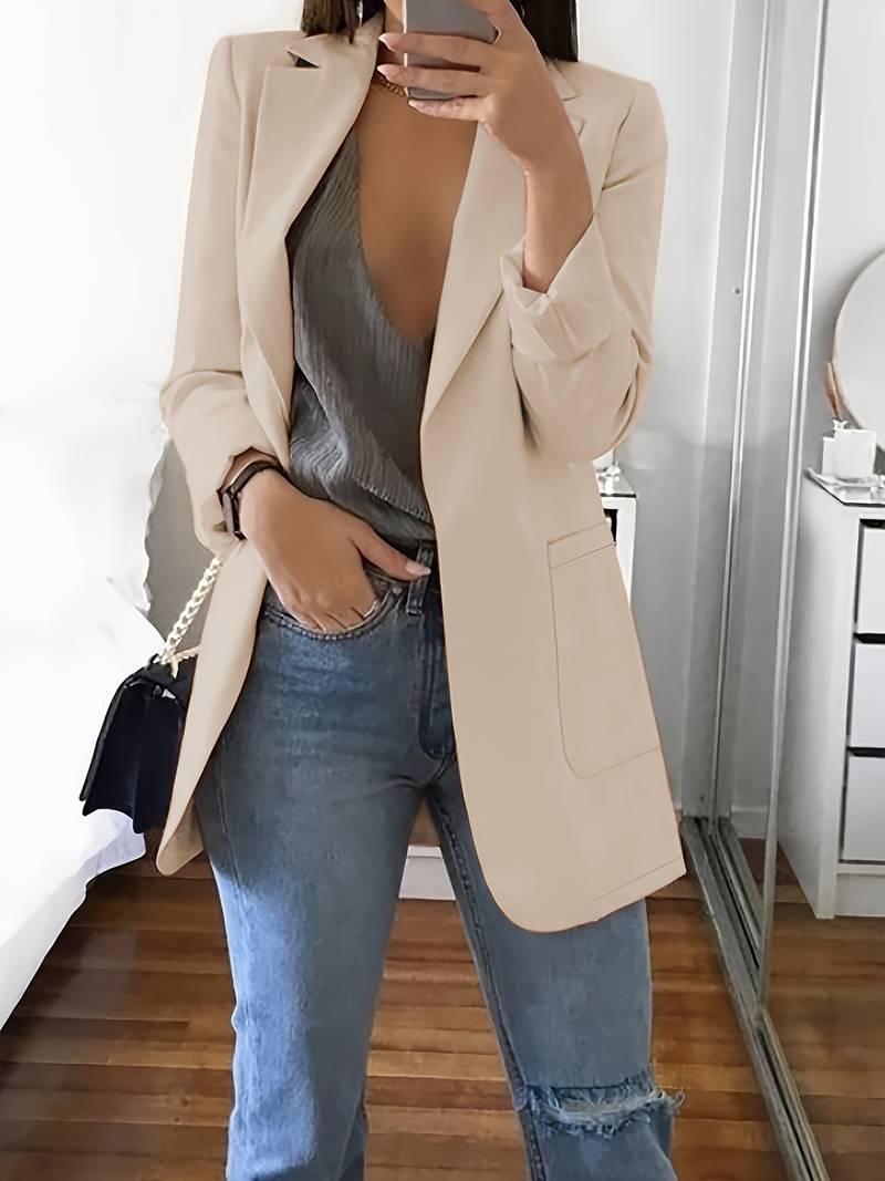 Long Sleeve Women's Stylish Blazer