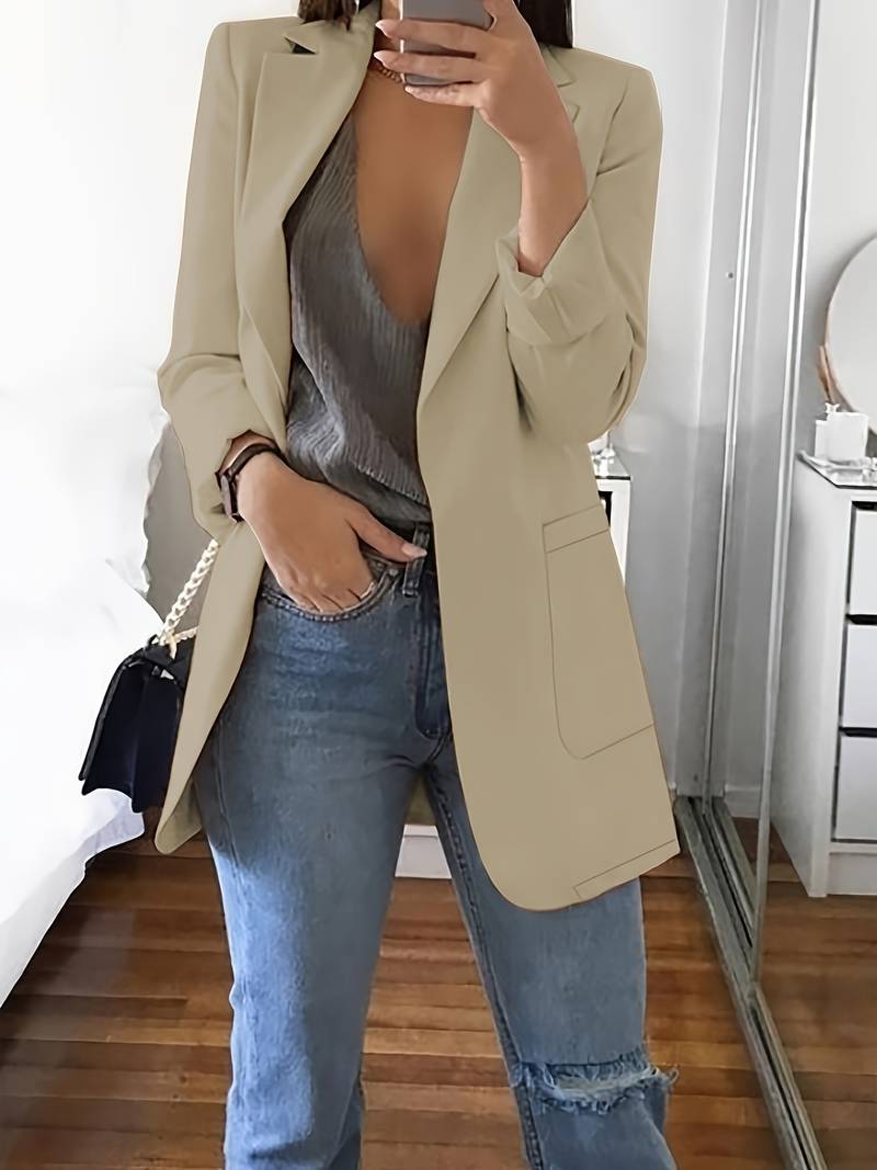 Long Sleeve Women's Stylish Blazer