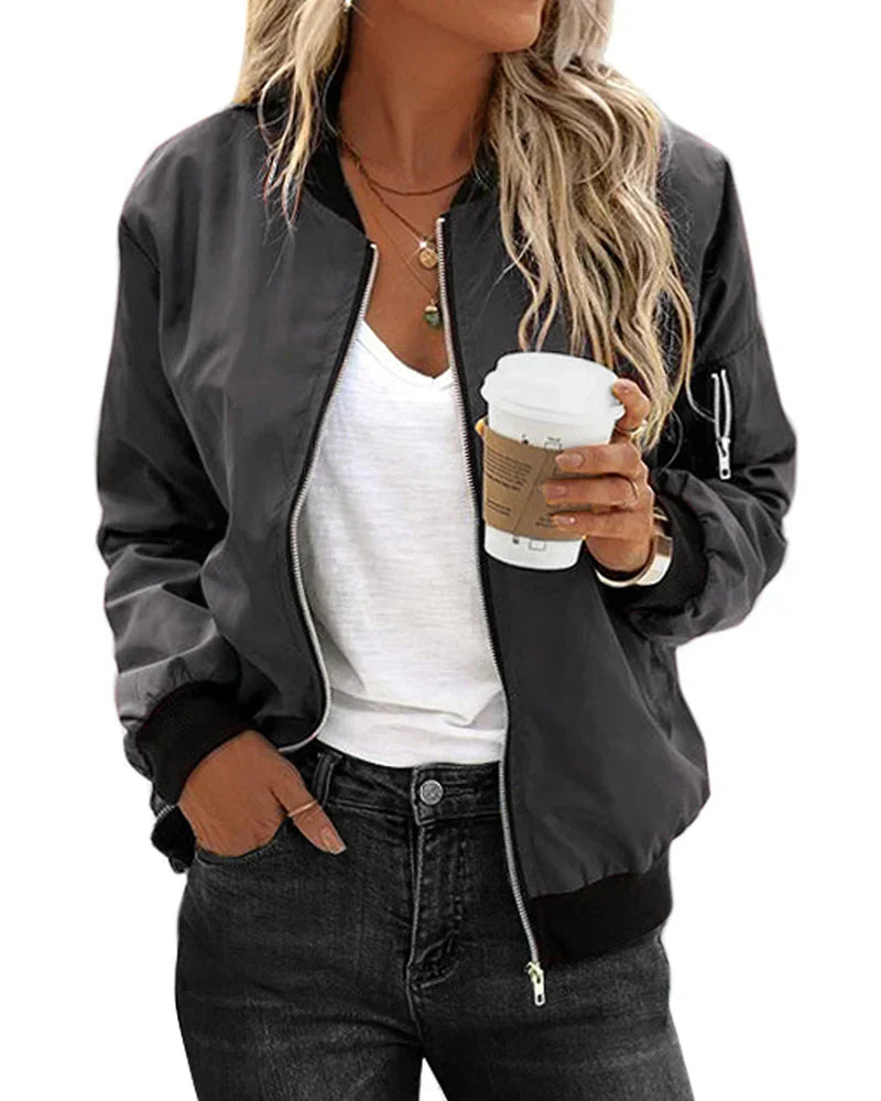 Classic Women’s Bomber Jacket