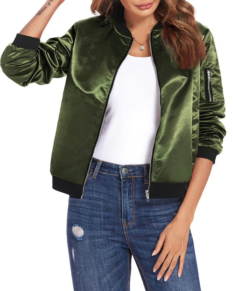 Classic Women’s Bomber Jacket