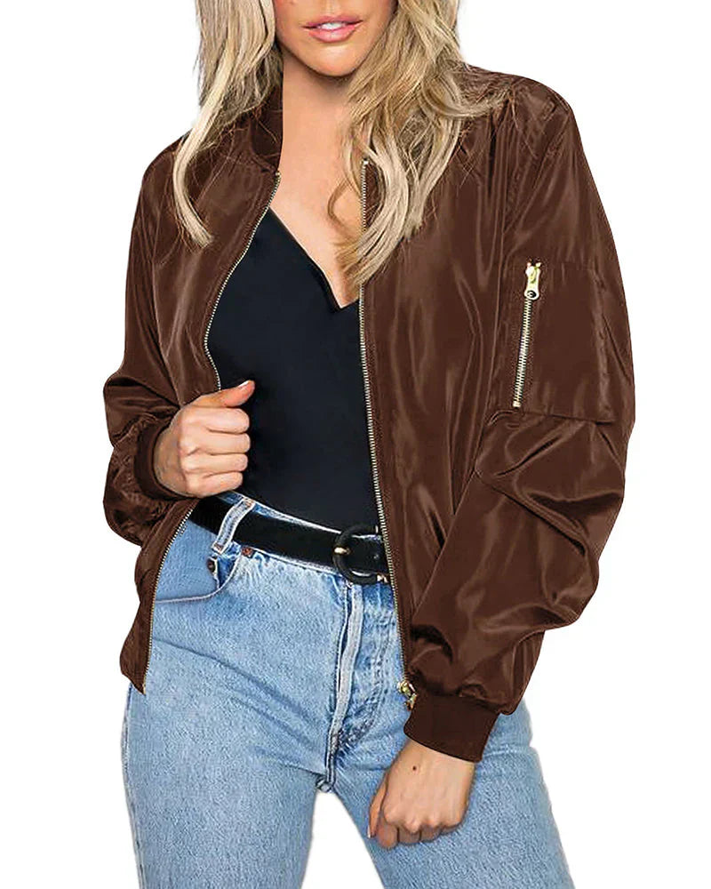 Classic Women’s Bomber Jacket