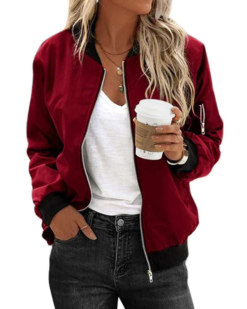 Classic Women’s Bomber Jacket