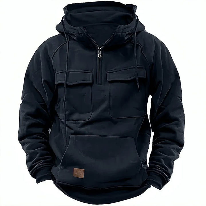 Men's Cozy Oversized Comfort Hooded Jacket