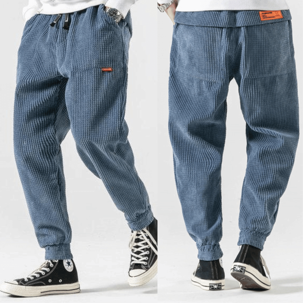 Casual Men's Fashion Corduroy Trouser