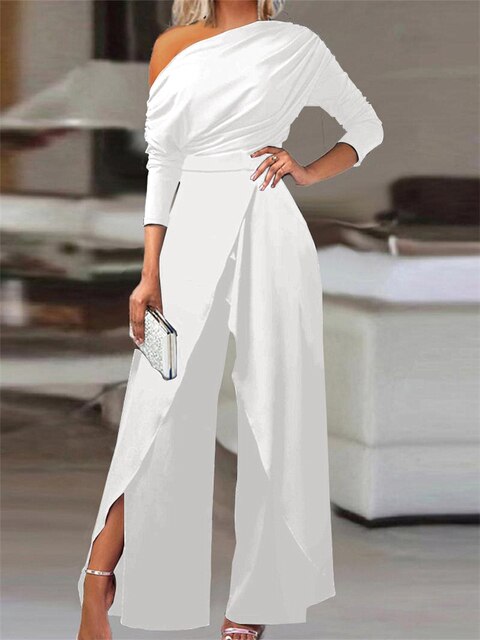 Chic Women's Evening Jumpsuit