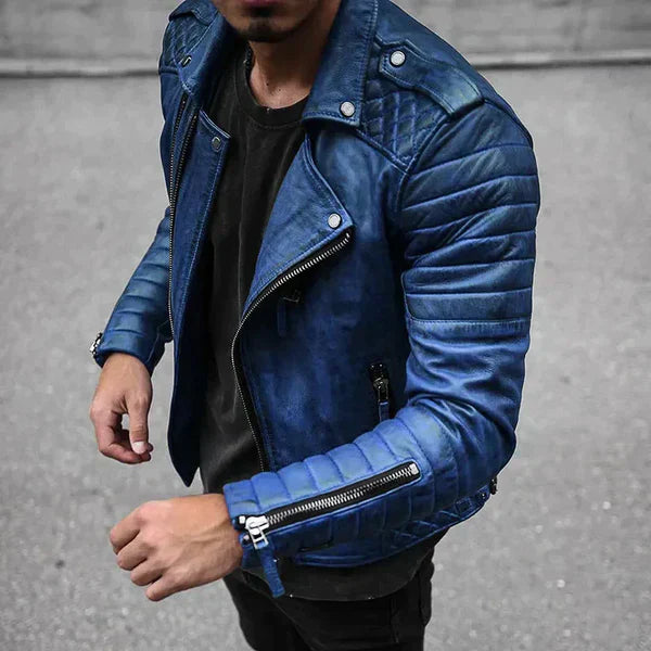 Men's Genuine Leather Jacket