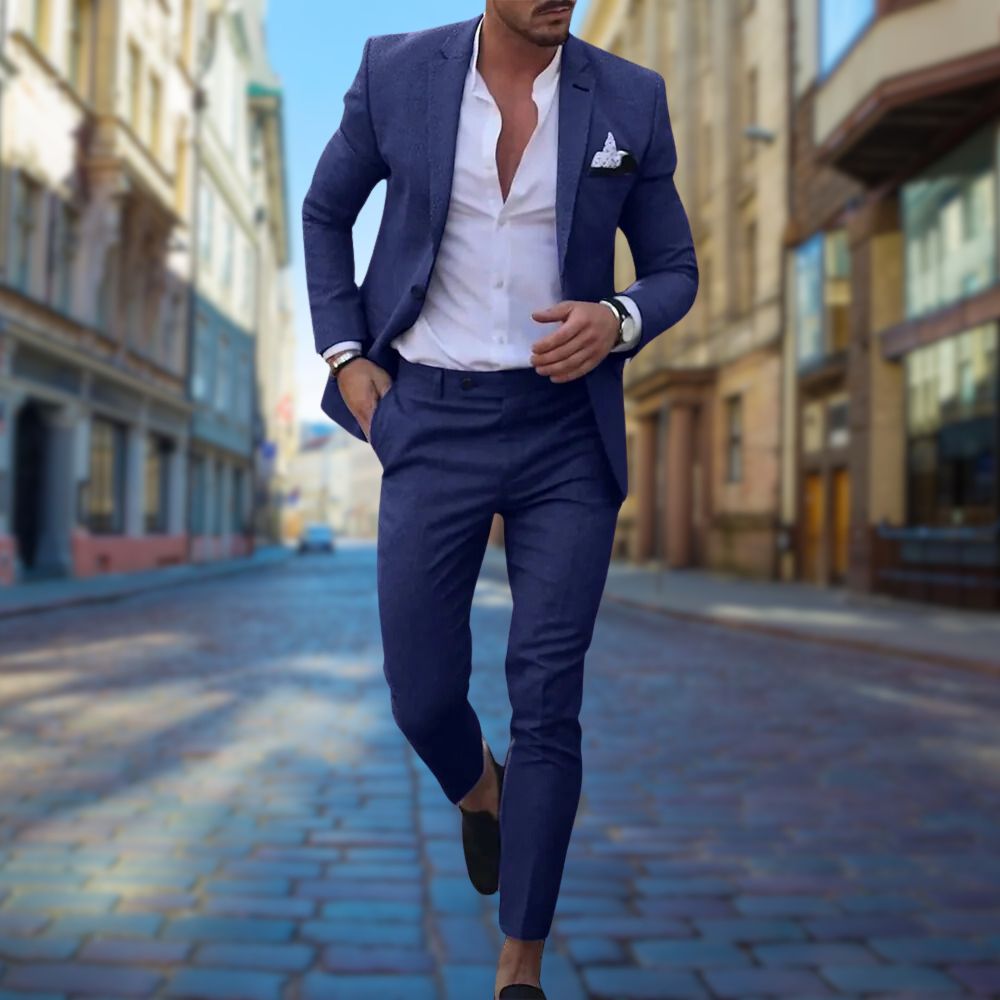 Men's Tailored Slim Fit Suit