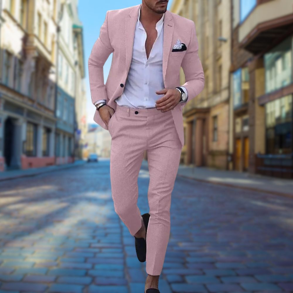 Men's Tailored Slim Fit Suit