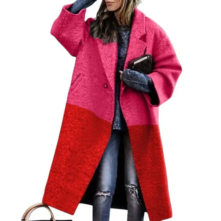 Women's Stylish Long Wool Coat