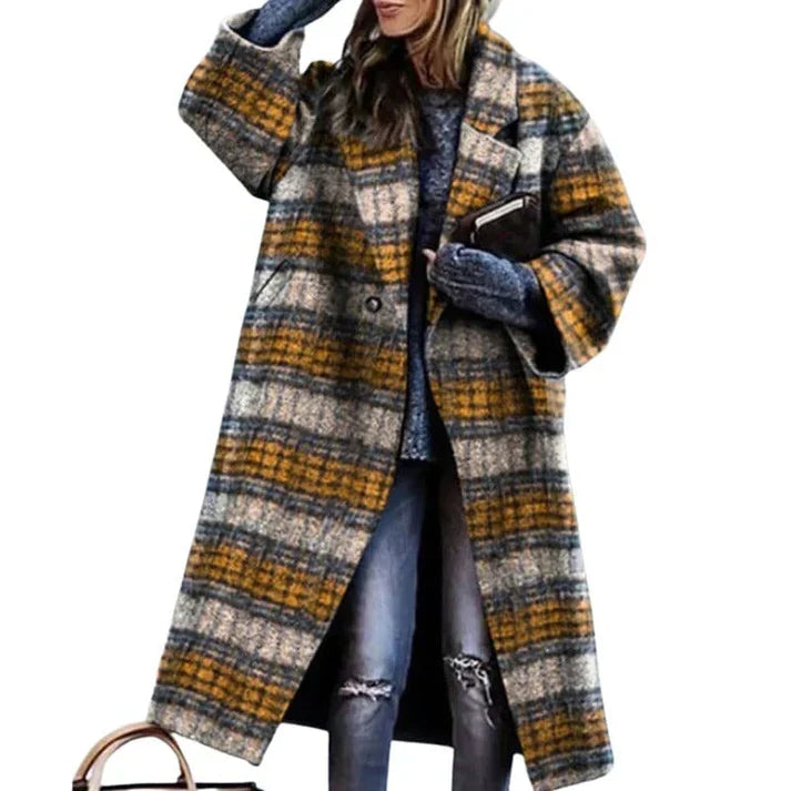 Women's Stylish Long Wool Coat