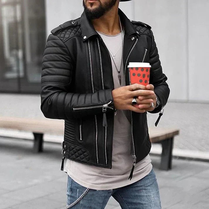 Men's Stylish Leather Jacket