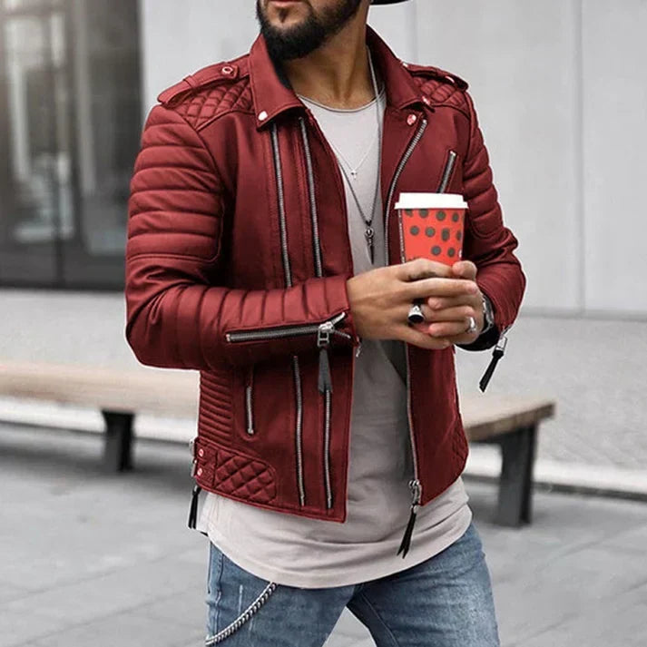 Men's Stylish Leather Jacket