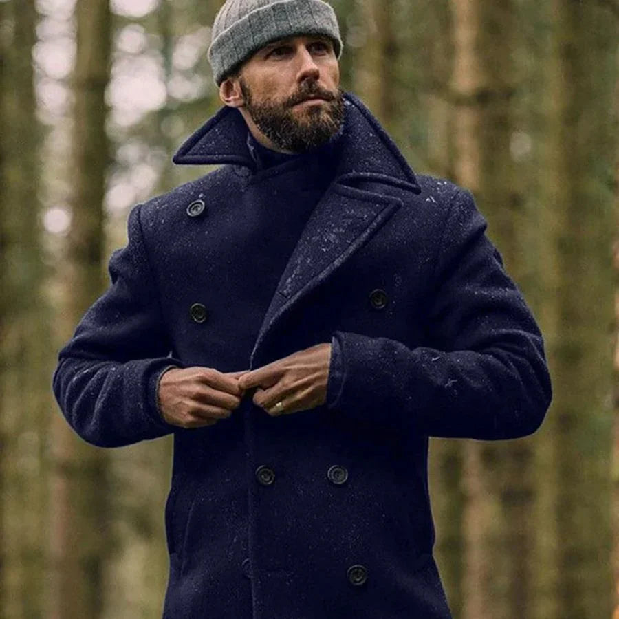 Winter Wool Coat for Men