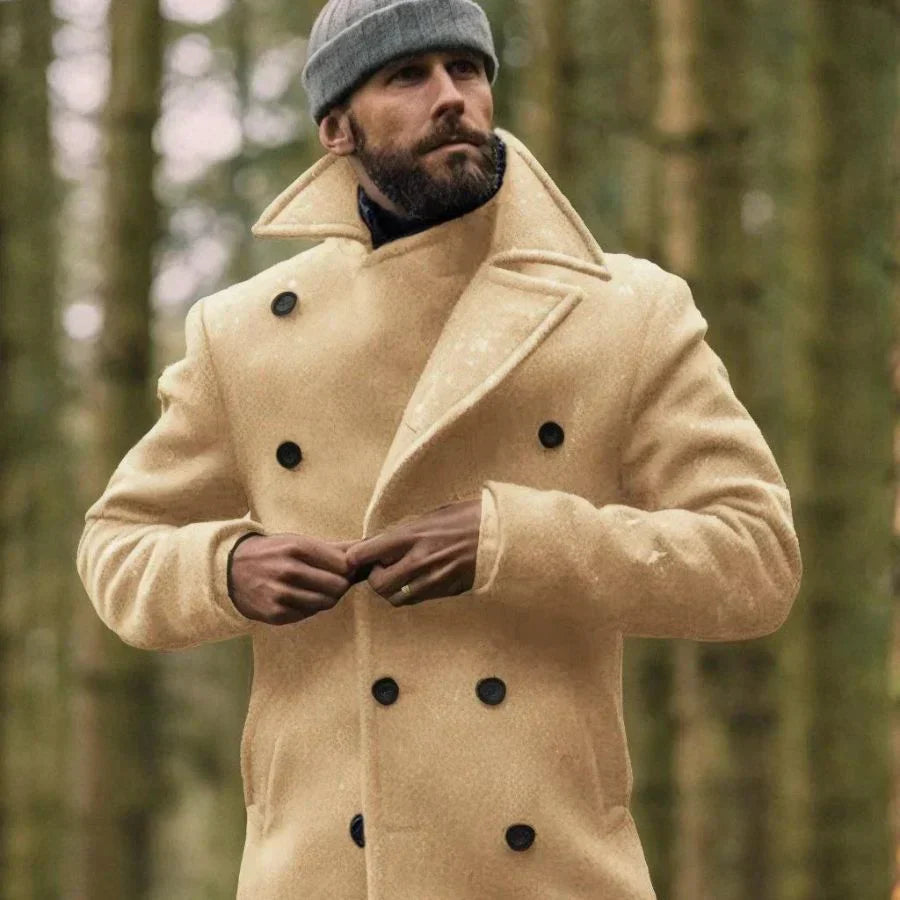 Winter Wool Coat for Men