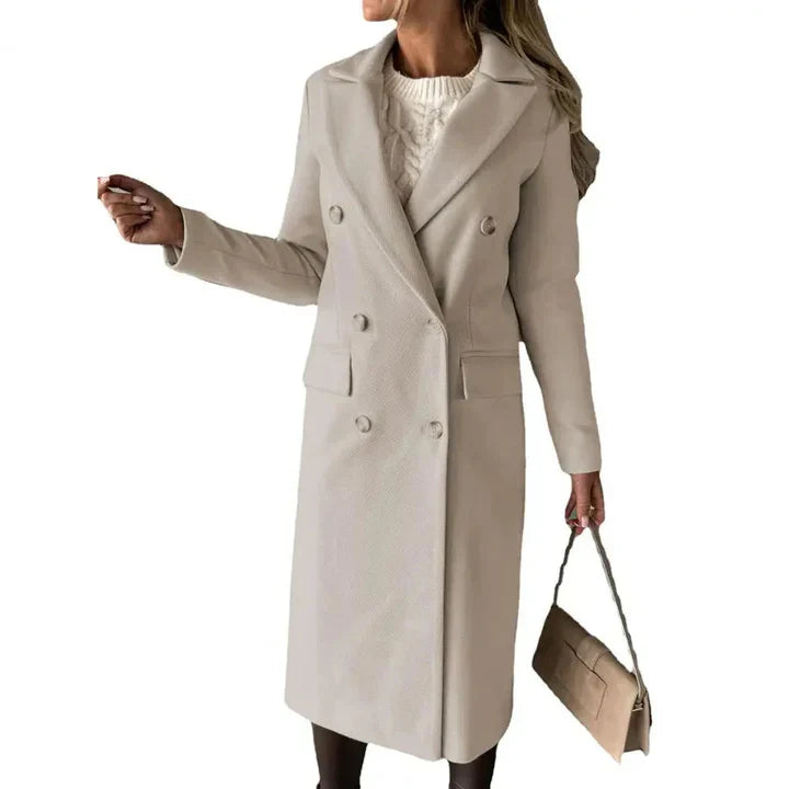 Ladies' Elegant Winter Coat Stylish and Warm