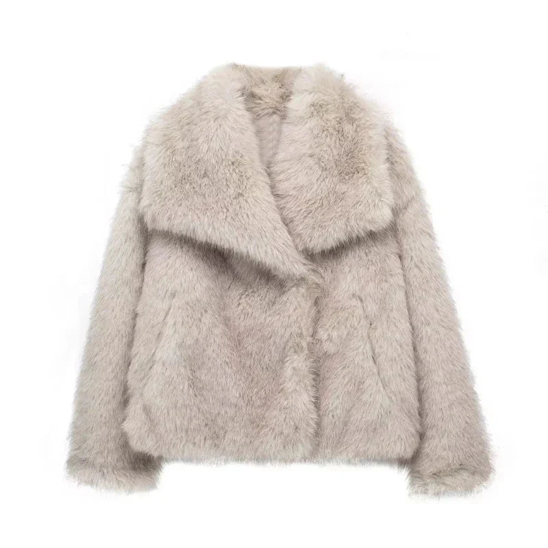 Warm Plush Women's Winter Coat