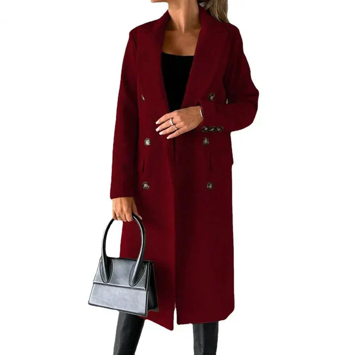 Ladies' Elegant Winter Coat Stylish and Warm