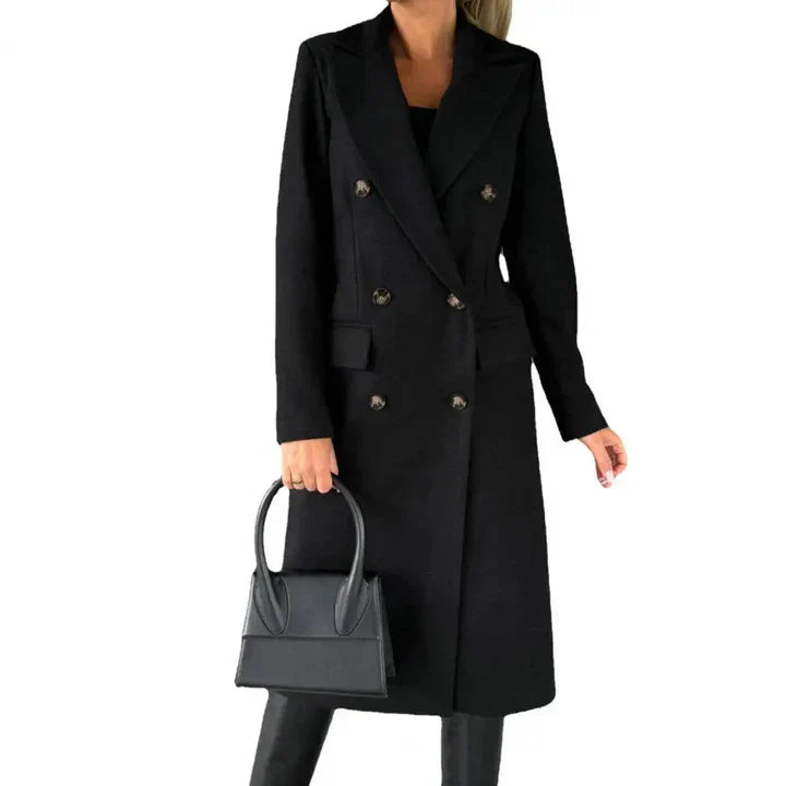 Ladies' Elegant Winter Coat Stylish and Warm