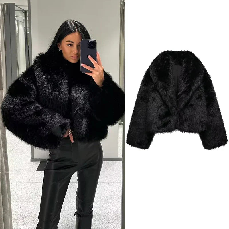 Warm Plush Women's Winter Coat