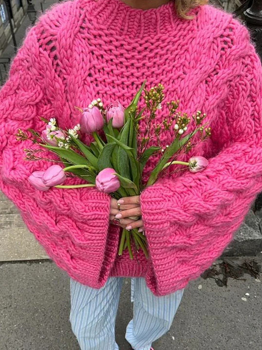 Women's Cozy Knitted Cardigan