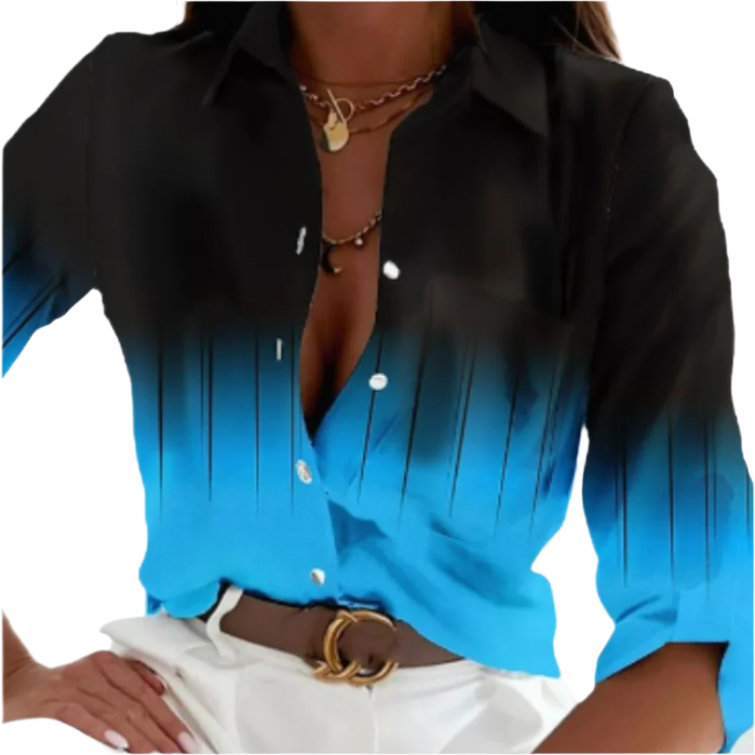 Elegant Women's Button Blouse