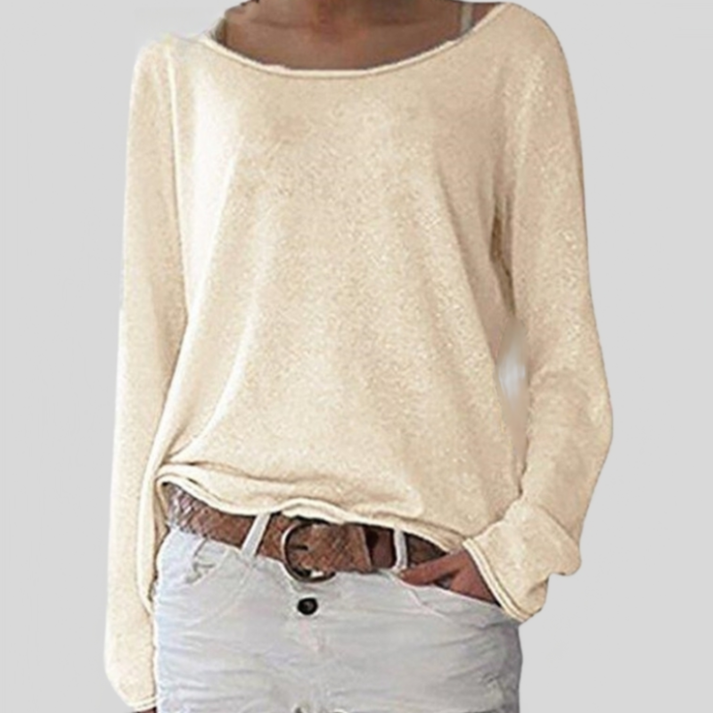 Crew Neck Lightweight Women's Sweater