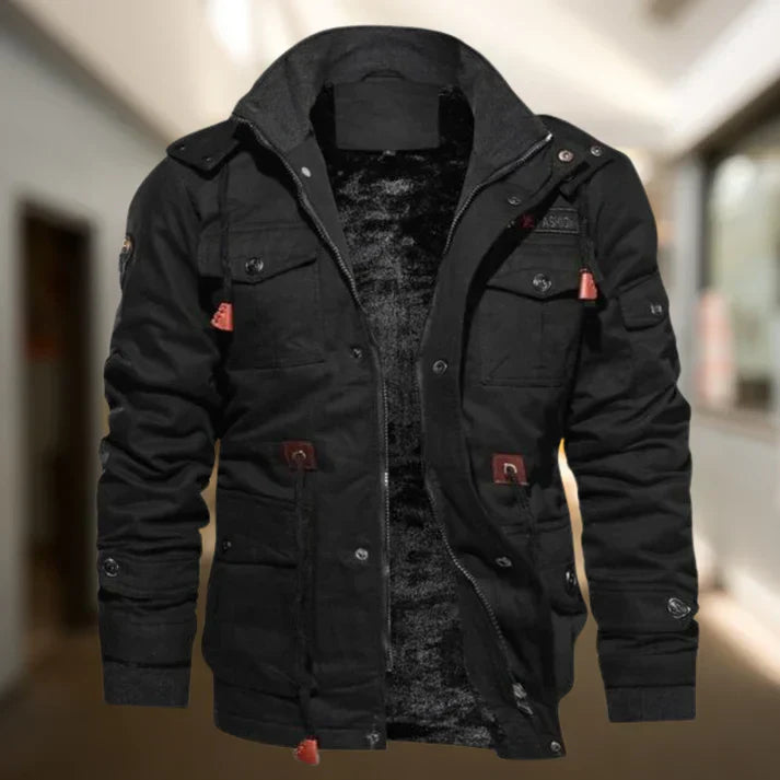 Men's Lined Bomber Jacket