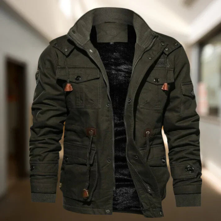 Men's Lined Bomber Jacket