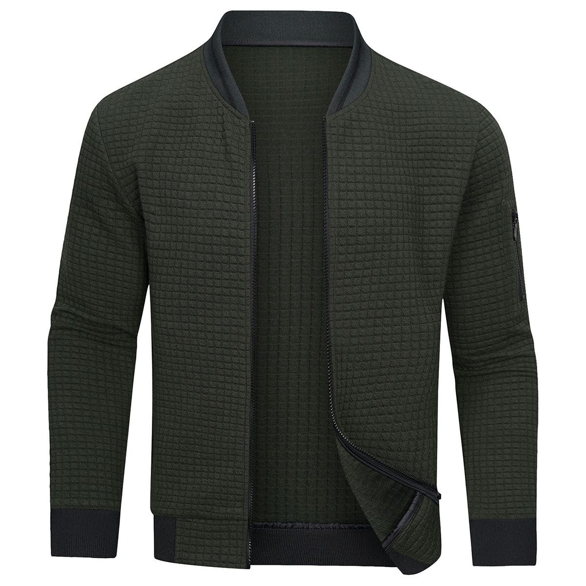 Men's Warm Zip-Up Sweater