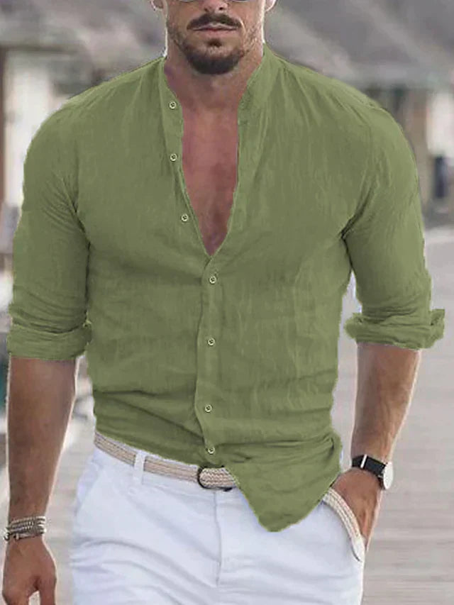 Luxury Linen Men's Shirt