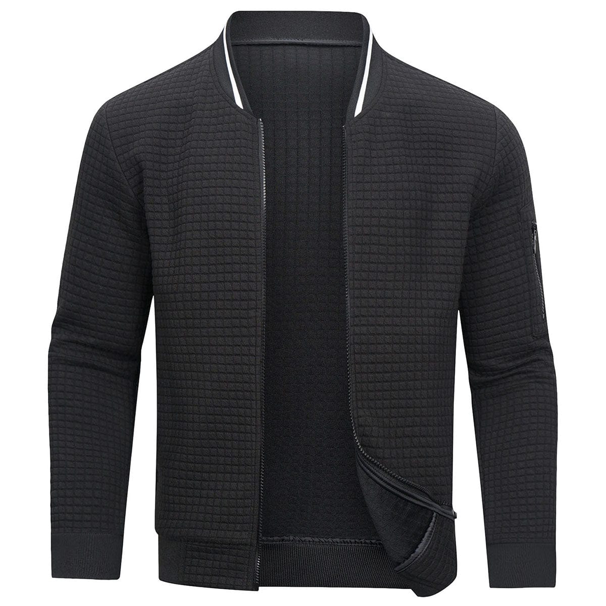 Men's Warm Zip-Up Sweater