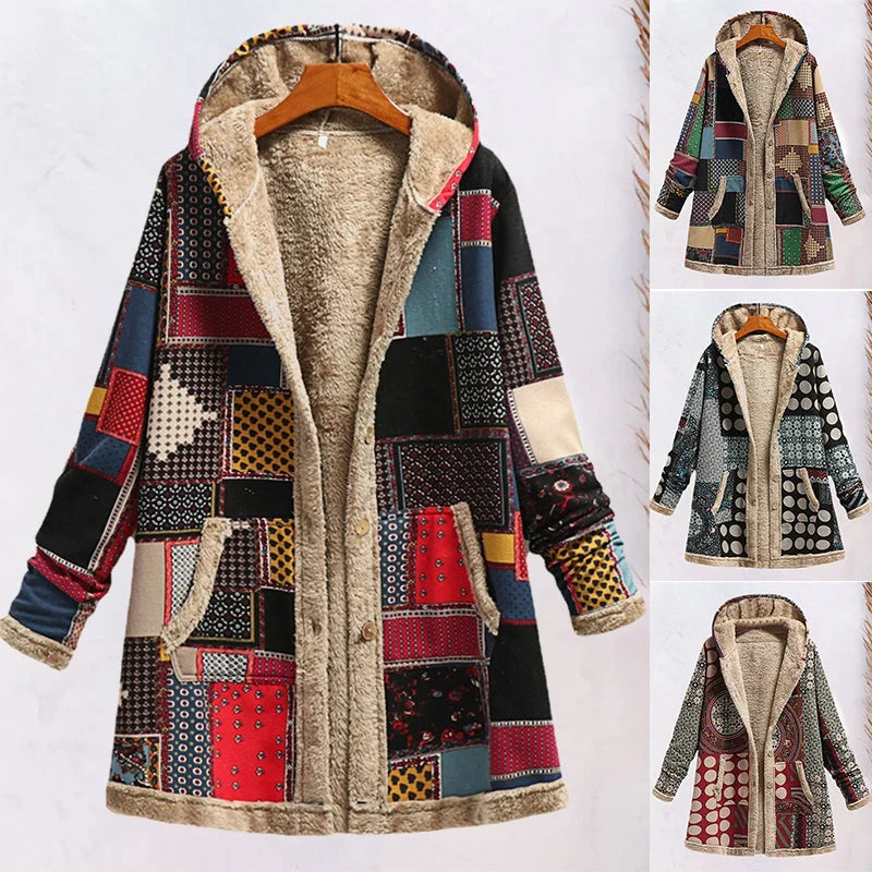 Vintage Women's Hooded Jacket