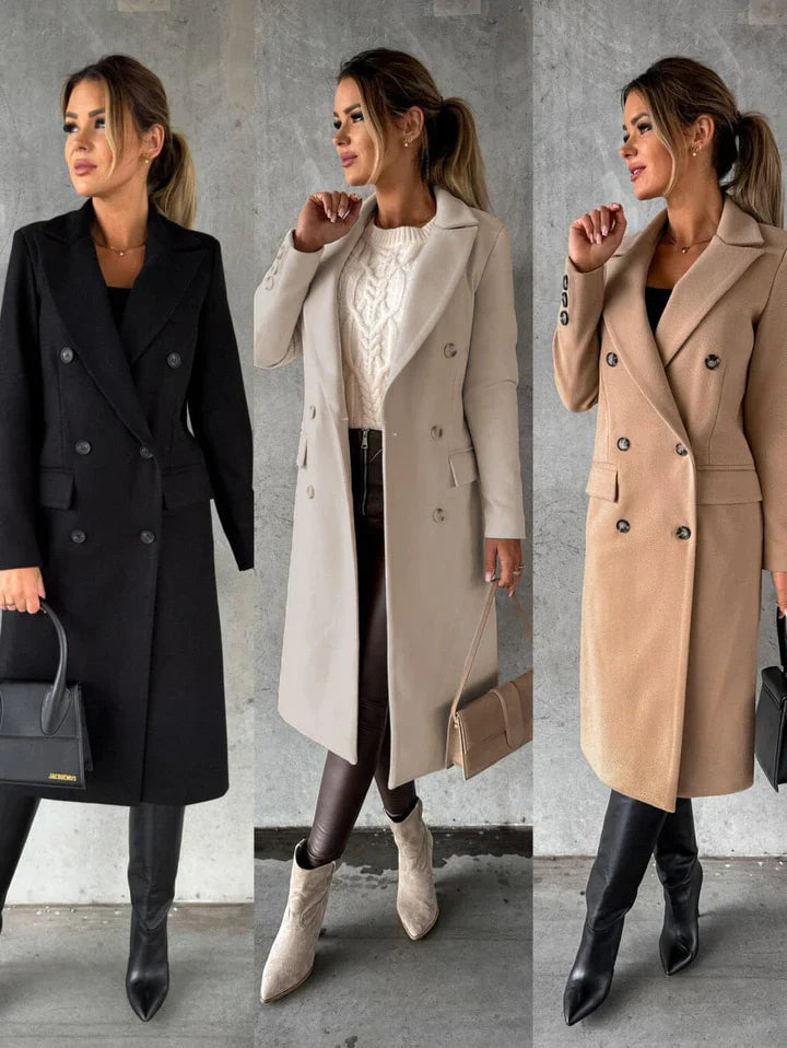 Ladies' Elegant Winter Coat Stylish and Warm