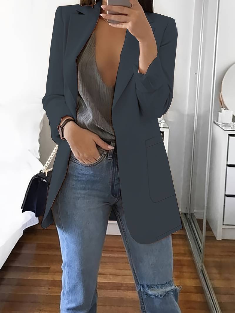 Long Sleeve Women's Stylish Blazer