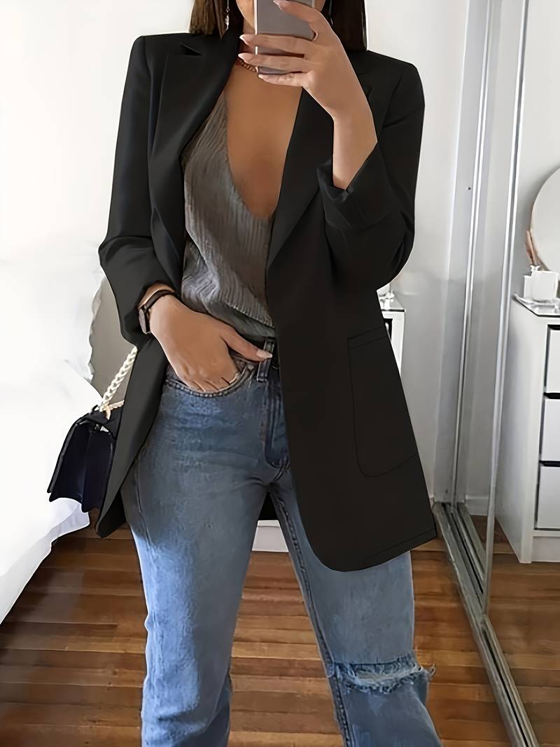 Long Sleeve Women's Stylish Blazer