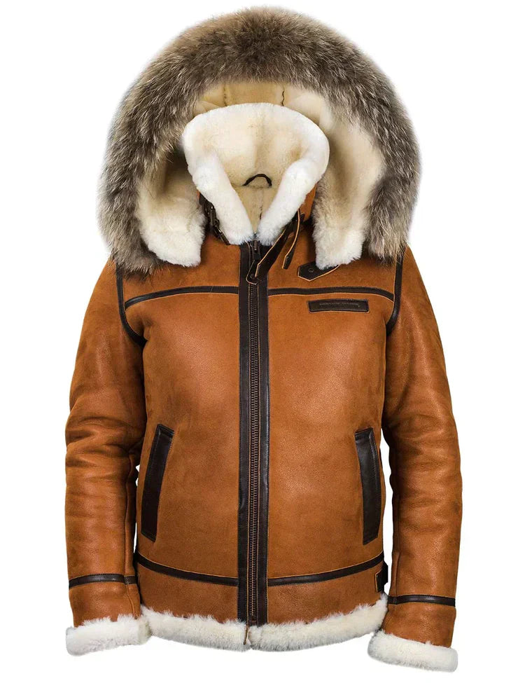 Luxury Sheepskin Jacket for Women