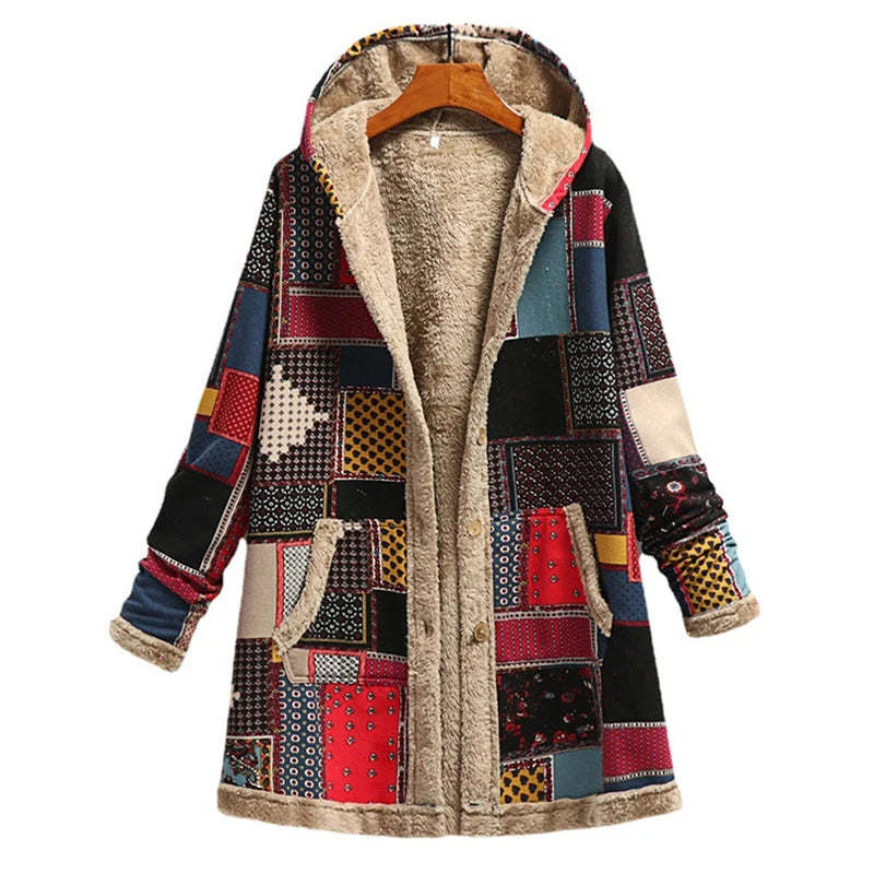 Vintage Women's Hooded Jacket