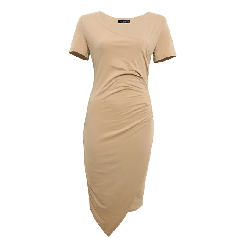 Women's Everyday Wear Elegant Solid Dress