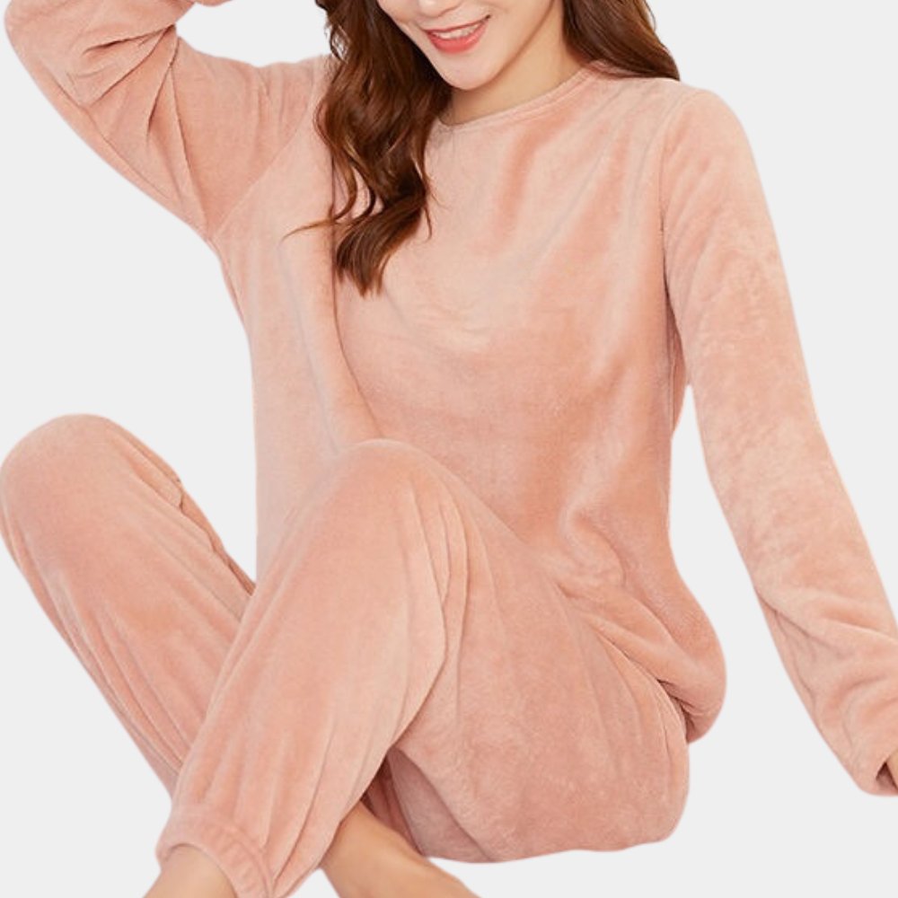 Women's Comfortable Fleece Lounge Set