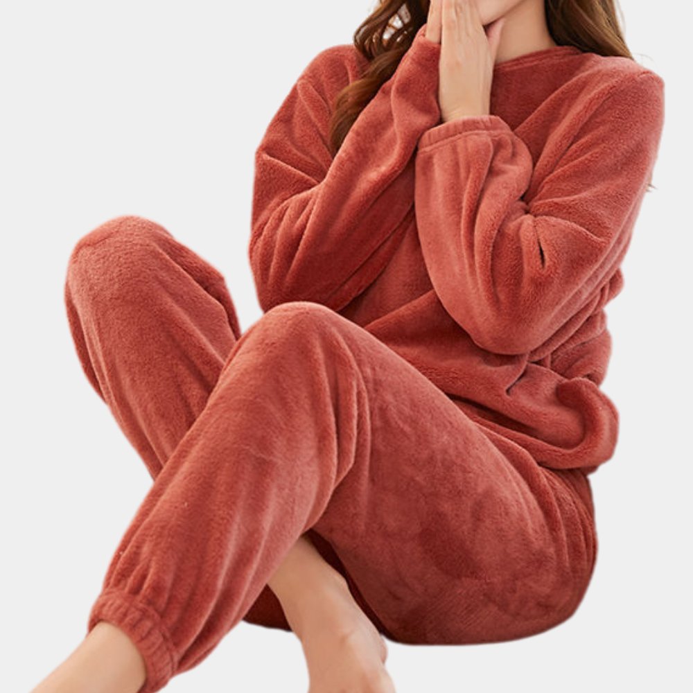 Women's Comfortable Fleece Lounge Set